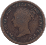 1844 HALF FARTHING ( FINE ) 6 - Half Farthing - Cambridgeshire Coins