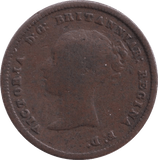 1844 HALF FARTHING ( FINE ) - Half Farthing - Cambridgeshire Coins