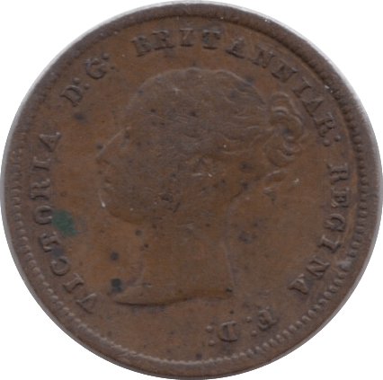 1844 HALF FARTHING ( GF ) 9 - Half Farthing - Cambridgeshire Coins