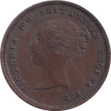 1844 HALF FARTHING ( GVF ) - Half Farthing - Cambridgeshire Coins