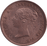 1844 HALF FARTHING ( UNC ) 4 - Half Farthing - Cambridgeshire Coins