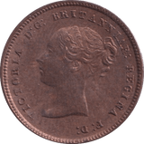 1844 HALF FARTHING ( UNC ) 6 - Half Farthing - Cambridgeshire Coins