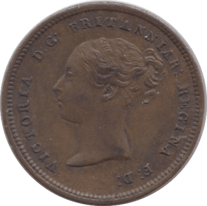 1844 HALF FARTHING ( UNC ) - Cambridgeshire Coins