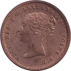 1844 HALF FARTHING ( UNC ) - Half Farthing - Cambridgeshire Coins