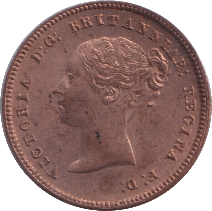 1844 HALF FARTHING ( UNC ) - Half Farthing - Cambridgeshire Coins