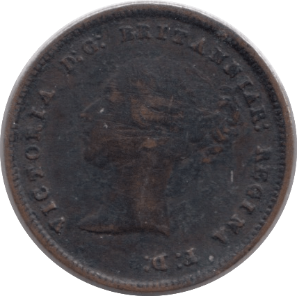 1844 HALF FARTHING ( VF ) - Farthing - Cambridgeshire Coins
