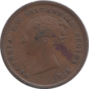 1844 HALF FARTHING ( VF ) - Half Farthing - Cambridgeshire Coins