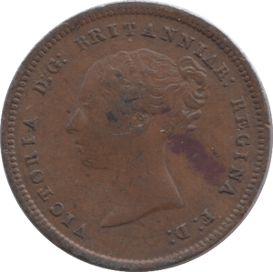 1844 HALF FARTHING ( VF ) - Half Farthing - Cambridgeshire Coins