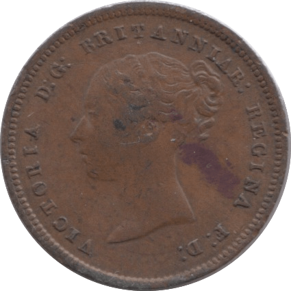 1844 HALF FARTHING ( VF ) - Half Farthing - Cambridgeshire Coins