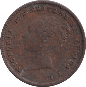 1844 HALF FARTHING ( VF ) - Half Farthing - Cambridgeshire Coins