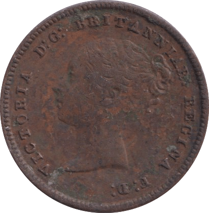 1844 HALF FARTHING ( VF ) - Half Farthing - Cambridgeshire Coins