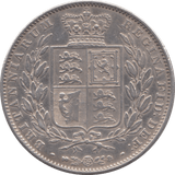 1844 HALFCROWN ( EF ) - Halfcrown - Cambridgeshire Coins