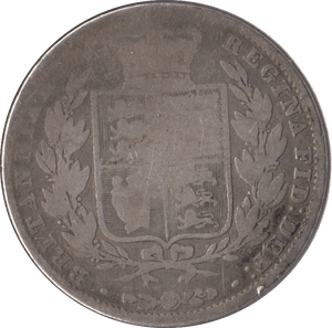 1844 HALFCROWN ( FAIR ) - Halfcrown - Cambridgeshire Coins