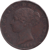 1844 HALFPENNY ( FINE ) - Halfpenny - Cambridgeshire Coins