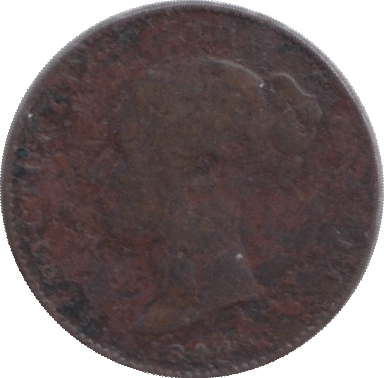 1844 ONE THIRD FARTHING ( FINE ) - One Third Farthing - Cambridgeshire Coins