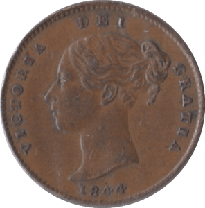 1844 ONE THIRD FARTHING ( GVF ) - One Third Farthing - Cambridgeshire Coins