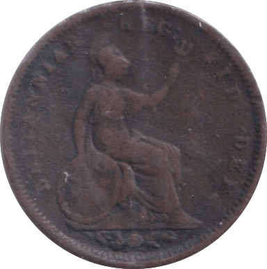 1844 ONE THIRD FARTHING ( NF ) - One Third Farthing - Cambridgeshire Coins