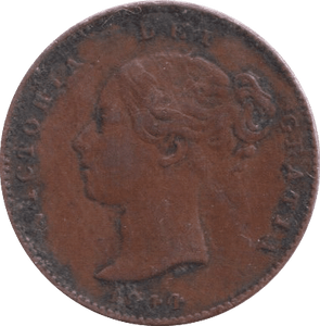 1844 ONE THIRD FARTHING ( VF ) - One Third Farthing - Cambridgeshire Coins