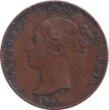 1844 ONE THIRD FARTHING ( VF ) - One Third Farthing - Cambridgeshire Coins