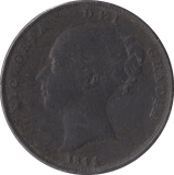 1844 PENNY ( FINE ) - Penny - Cambridgeshire Coins