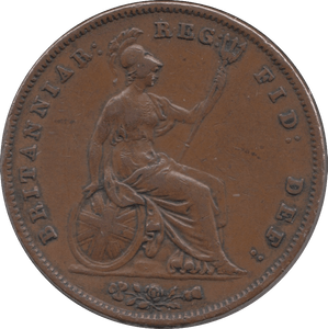 1844 PENNY ( VF ) - Penny - Cambridgeshire Coins