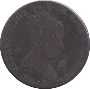 1844 SPAIN 8 MARAVEDIS - WORLD COINS - Cambridgeshire Coins