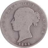 1844 HALFCROWN ( FAIR ) A - Halfcrown - Cambridgeshire Coins
