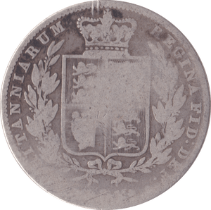 1844 HALFCROWN ( FAIR ) A - Halfcrown - Cambridgeshire Coins
