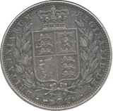 1844 HALFCROWN ( GVF ) - Halfcrown - Cambridgeshire Coins