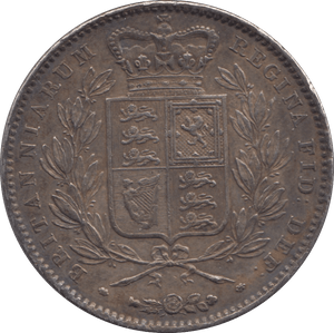 1845 CROWN ( EF ) - Crown - Cambridgeshire Coins