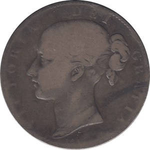 1845 CROWN ( FAIR ) 3 - Crown - Cambridgeshire Coins