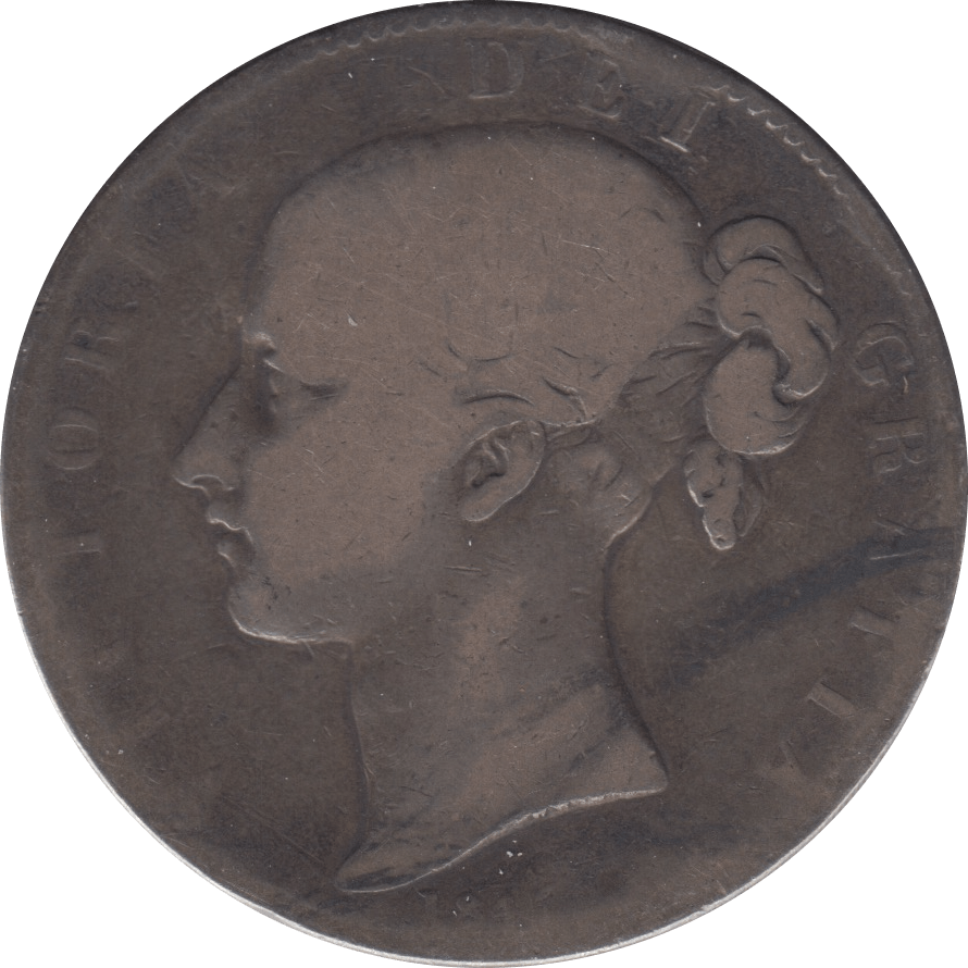 1845 CROWN ( FAIR ) 3 - Crown - Cambridgeshire Coins