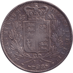 1845 CROWN ( FINE ) - Crown - Cambridgeshire Coins