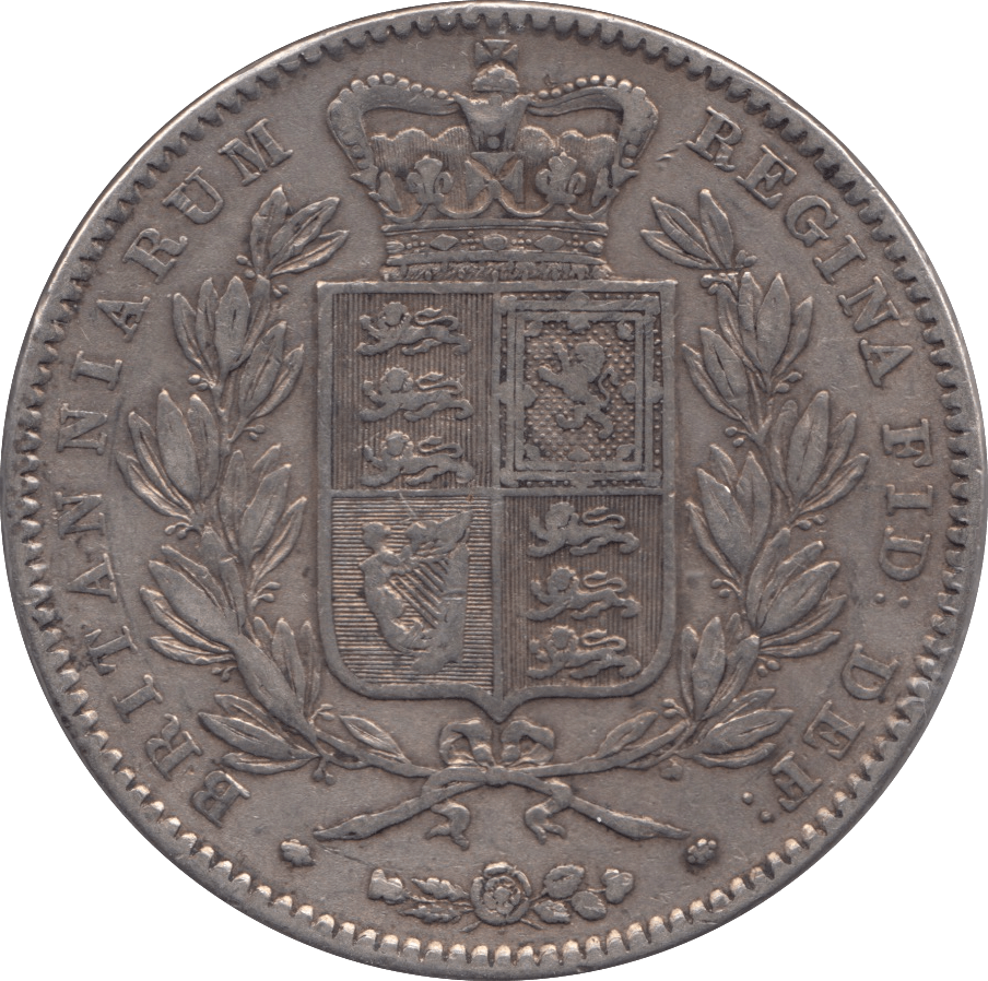 1845 CROWN ( GF ) CINQUEFOIL - Crown - Cambridgeshire Coins