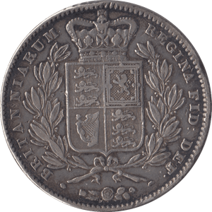 1845 CROWN ( GF ) - Crown - Cambridgeshire Coins