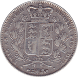 1845 CROWN ( GVF ) CINQ B - Crown - Cambridgeshire Coins