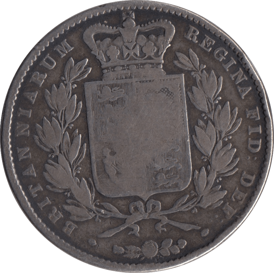 1845 CROWN ( NF ) - Crown - Cambridgeshire Coins