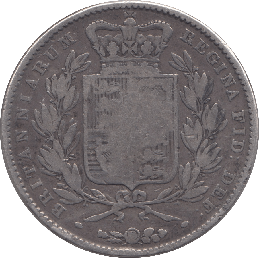 1845 CROWN ( NF ) VIII - Crown - Cambridgeshire Coins