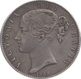 1845 CROWN ( VF ) CINQ 8 - Crown - Cambridgeshire Coins
