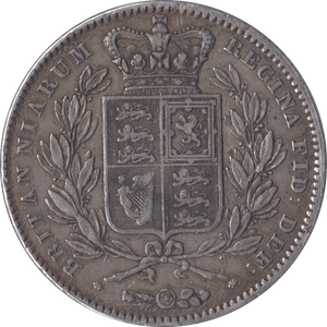1845 CROWN ( VF ) CINQUEFOIL - Crown - Cambridgeshire Coins