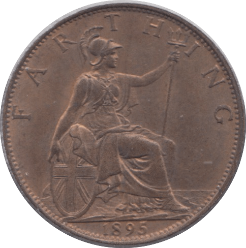 1845 FARTHING ( UNC ) - Farthing - Cambridgeshire Coins