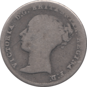 1845 FOURPENCE ( FAIR ) 2 - Fourpence - Cambridgeshire Coins