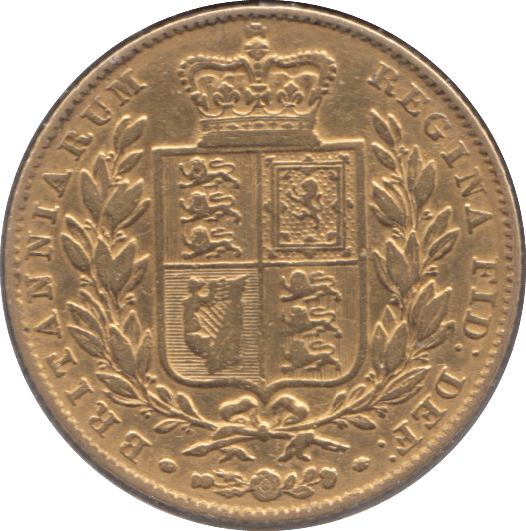 1845 GOLD SOVEREIGN ( GF ) - Sovereign - Cambridgeshire Coins