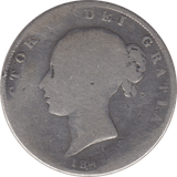 1845 HALFCROWN ( FAIR ) - Halfcrown - Cambridgeshire Coins
