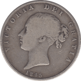 1845 HALFCROWN ( GF ) - Halfcrown - Cambridgeshire Coins