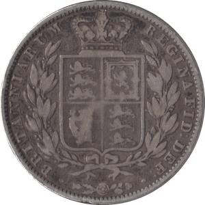 1845 HALFCROWN ( NF ) - Halfcrown - Cambridgeshire Coins