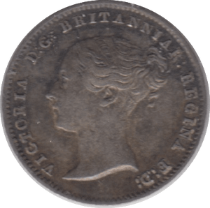 1845 MAUNDY THREEPENCE ( EF ) - Maundy Coins - Cambridgeshire Coins