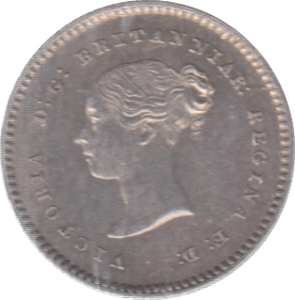 1845 MAUNDY TWOPENCE ( AUNC ) - Maundy Coins - Cambridgeshire Coins
