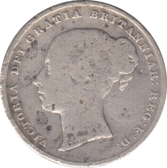 1845 SHILLING ( NF ) - Shilling - Cambridgeshire Coins