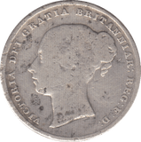 1845 SHILLING ( NF ) - Shilling - Cambridgeshire Coins